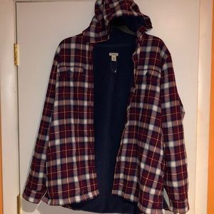 Flannel Hoodie